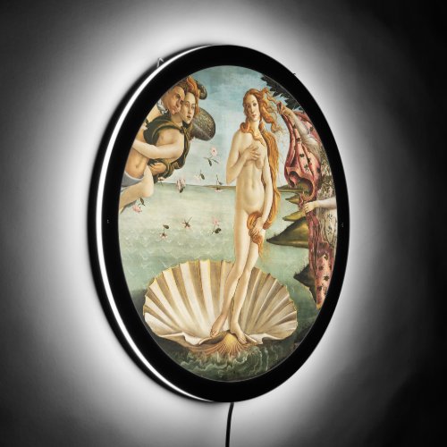 Sandro Botticellis The Birth of Venus 1485 LED Sign