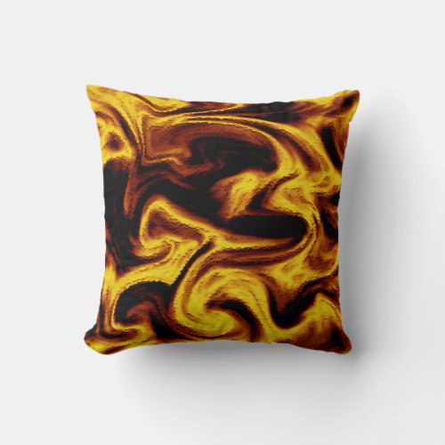 Sands and Rocks from Canyon Cliffs a wild nature  Throw Pillow