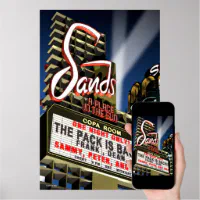 Las Vegas Raiders poster – Sandgrain Studio