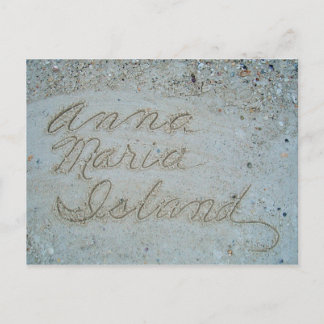 Sands of Anna Maria Postcard