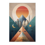 Sands of Time: A Modern Cairo Acrylic Print
