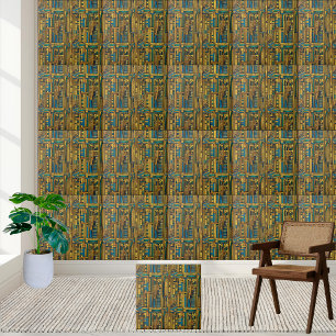 Sands of Time Egyptian Pattern Tile