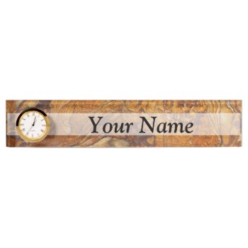 Sandstone Abstract Pattern Nameplate by Patternzstore at Zazzle