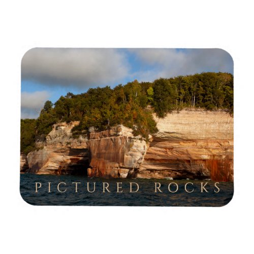 Sandstone Bluffs Lake Superior Pictured Rocks Magnet