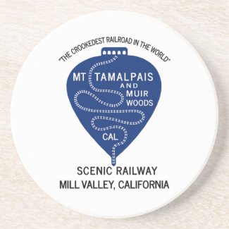 Sandstone Coaster Crookedest Railroad Mt Tamalpais