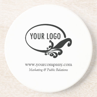 Sandstone Coaster Custom Business Logo Office Gift