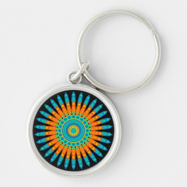 Sandstone Coaster Keychain (Front)