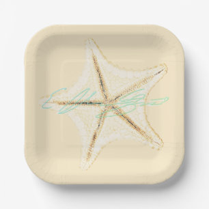 Sandstone Coaster Paper Plates