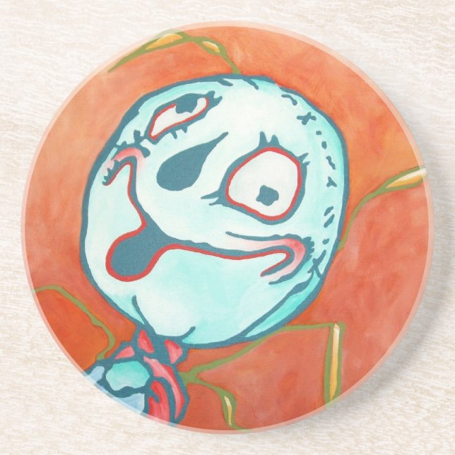 Sandstone Coaster - Scarecrow (Front)