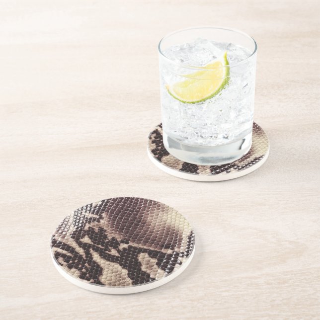 Sandstone Coaster Snake Skin (Side)