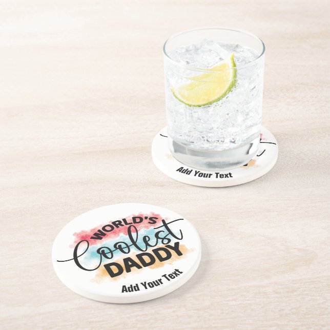 Sandstone Drink Coaster (Side)