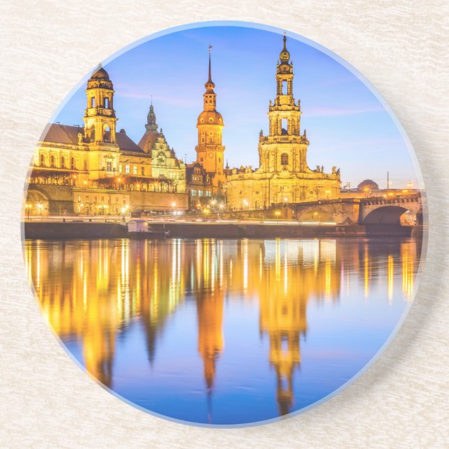 Sandstone Drink Coaster Dresden (Front)