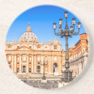Sandstone Drink Coaster Vatican