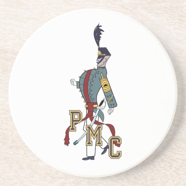 * Sandstone Drink Coaster w/Proud Cadet logo (Front)