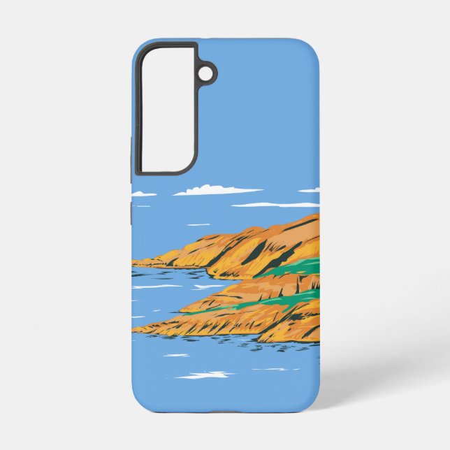 Sandstone falls samsung galaxy case (Back)