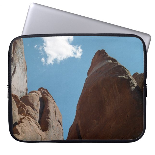 Sandstone Fins Close-Up Laptop Sleeve (Front)