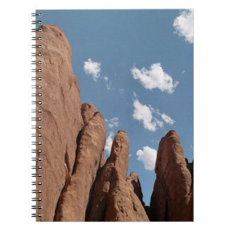 Sandstone Fins Utah Desert Photo Notebook