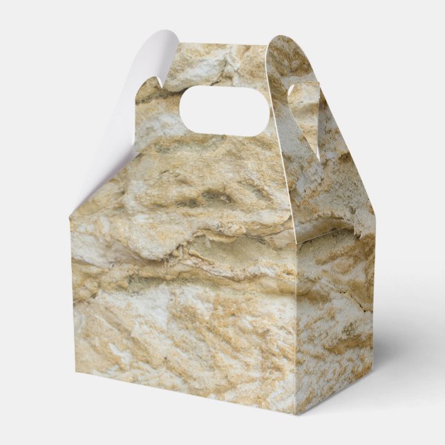 Sandstone pattern favor boxes (Back Side)