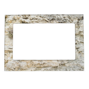 Sandstone pattern magnetic picture frame
