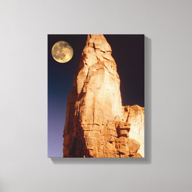 Sandstone Pinacle Canvas Print (Front)