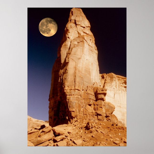 Sandstone Pinacle Poster (Front)