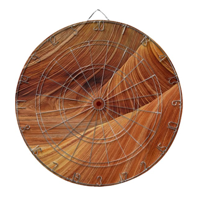 Sandstone Rock Formations Dart Board (Front)