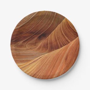 Sandstone Rock Formations Paper Plates