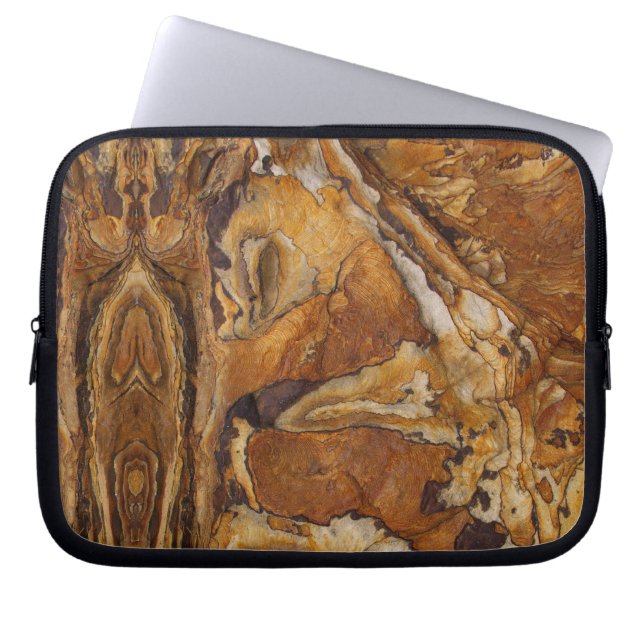 sandstone rock pattern laptop sleeve (Front)