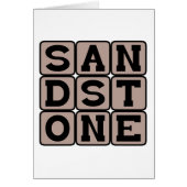 Sandstone, Sedimentary Rock (Front)