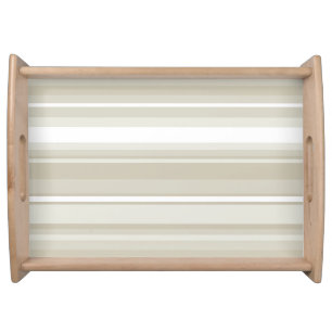 Sandstone stripes serving tray