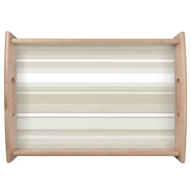 Sandstone stripes serving tray (Front)