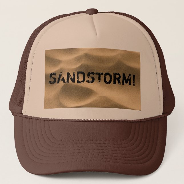 SANDSTORM! TRUCKER HAT (Front)
