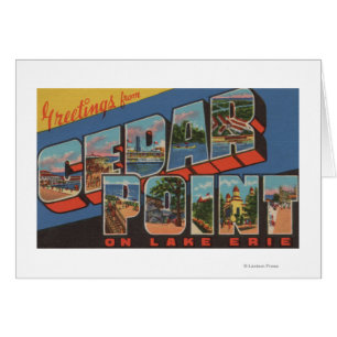 Sandusky, Ohio - Lake Erie - Cedar Point Cards