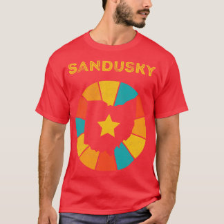 Sandusky Ohio Vintage Distressed Souvenir 1 T-Shirt