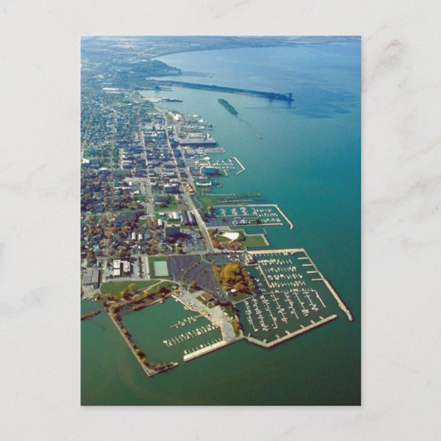 Sandusky Waterfront Postcard (Front)