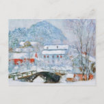 Sandviken Village in the Snow Claude Monet Postcard<br><div class="desc">Sandviken Village in the Snow (1895), by Claude Monet (1840-1926). This captivating postcard transports you to a winter wonderland, capturing the serene beauty of Sandviken, Norway, through the discerning eyes of Monet. The French Impressionist's ability to play with light, color, and texture is masterfully on display in this enchanting winter...</div>