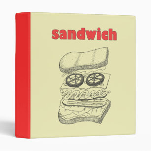 Sandwich 3 Ring Binder