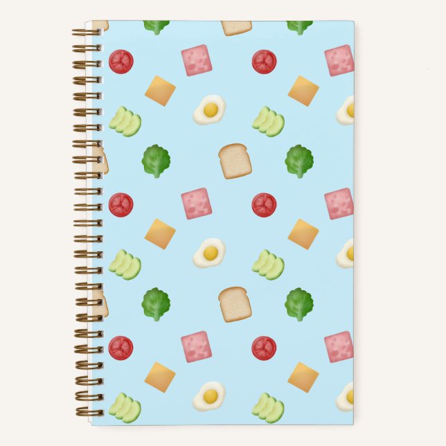 Sandwich Blue Notebook (Front)