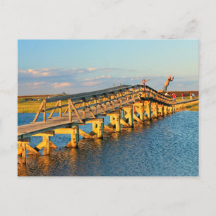 Sandwich Boardwalk jumpers Cape Cod Postcard