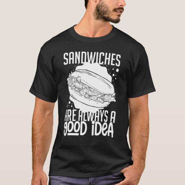 Sandwich Bread Lunch Food Maker Toaster Recipe 1 T-Shirt (Front)
