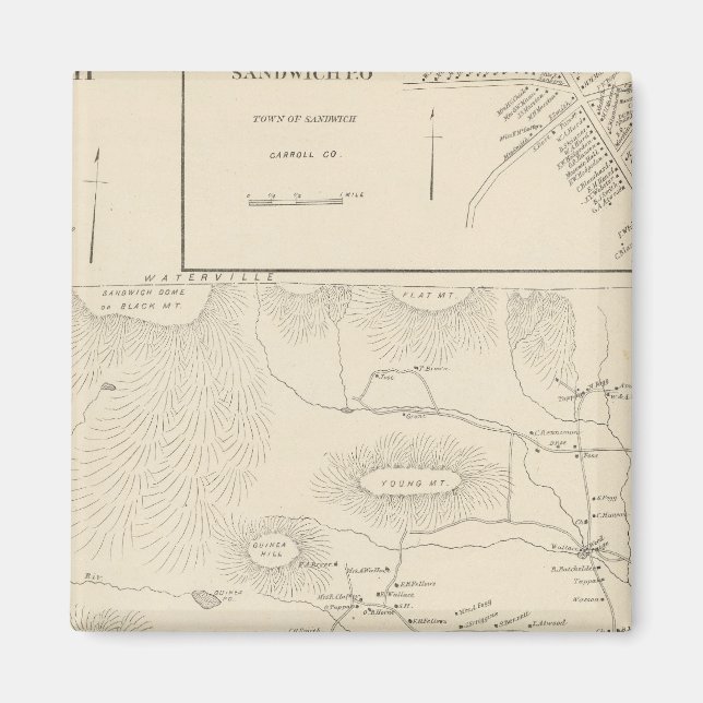 Sandwich, Carroll Co Magnet (Front)