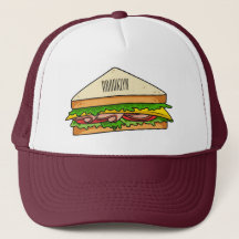 帽子 sandwich sandwich_cartoon_illustration_