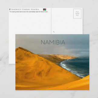 Sandwich Harbor, Namibia Postcard