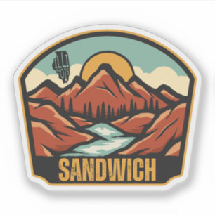 Sandwich, Illinois Sticker
