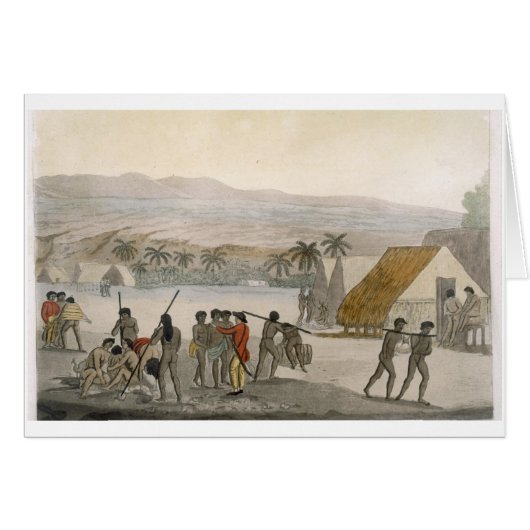 Sandwich Islands - a Westerner negotiating for sto (Front Horizontal)