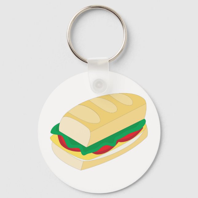 Sandwich Keychain (Front)
