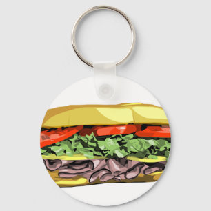 Sandwich Keychain