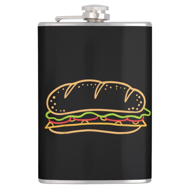 Sandwich Lining Flask (Front)