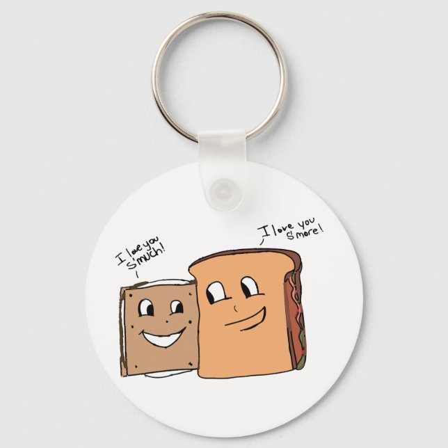Sandwich Love Keychain (Front)