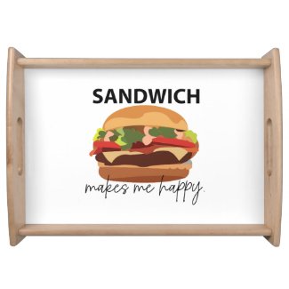 Sandwich Makes Me Happy 
